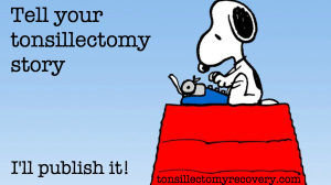 top tips for tonsillectomy recovery